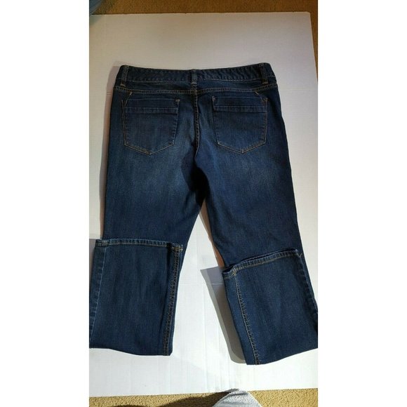 Womens Mossimo Honeycomb Blue Denim Blue Jeans Pants Size 10S Fit 3 - Picture 4 of 6